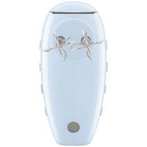 Smeg 50s Retro Style Hand Mixer Pastel Blue HMF01PBAU hero image