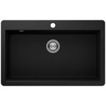 Abey Schock Virtus Large Bowl Sink Onyx VN-100XLB hero image