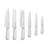 Smeg 50s Retro Style 6 Piece Knife Block Set Cream KBSF02CR image NaN