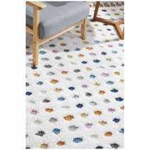 Rug Culture Amsterdam Small Rug 170x120 White Multi AMS-POLKA-170X120 hero image