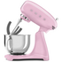 Smeg 50s Retro Style Stand Mixer Pink SMF03PKAU image NaN