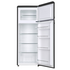 Linarie Valloire 209L Black Retro Top Mount Fridge - Manual Defrost LK200DDBLACK image NaN