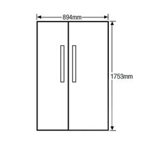 LG GC-L197HPNL 563L Side by Side Fridge hero image