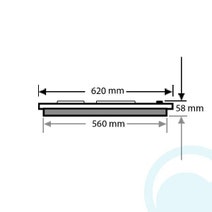 Westinghouse Gas Cooktop WHG646WA hero image