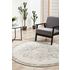 Rug Culture Chrome Medium Silver & Off White Rug 200X200CM - CRO-RIT-SIL-200X200 image NaN