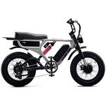 Flight Risk FR777 E-Bike Silver ATV08XSDUALSL hero image