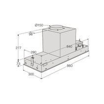 ASKO 86cm Undermount Rangehood CBB861SSC hero image
