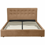 London Leather Richmond Queen Bed Base & Bedhead HCRCODBDQBCAM hero image