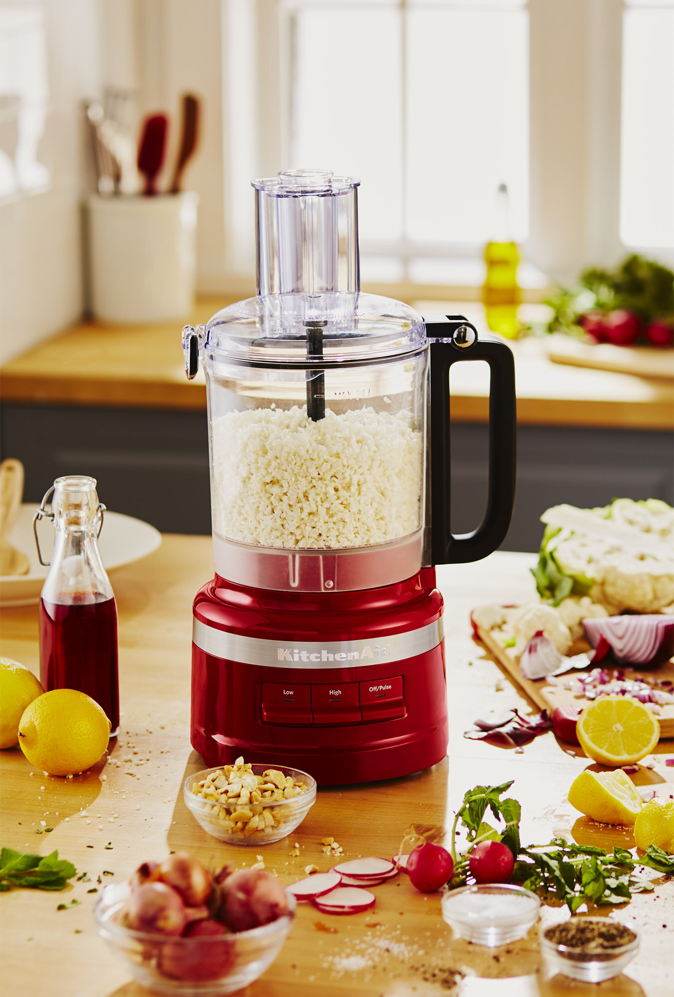 Kitchenaid food deals processor red