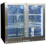 Schmick 257L Under Bench Stainless Steel Heated Glass Fridge SK246-HD hero image
