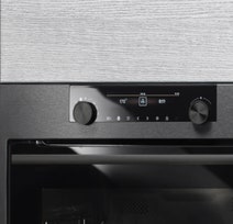 ASKO 45cm Craft Compact Combi-Steam Oven Black Steel OCS8487B hero image