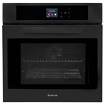 Artusi 60cm Multifunction Built In Pyrolytic Oven Matte Black AO6000MBP hero image
