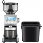 Breville Smart Grinder Pro Coffee Grinder with the Knock Box Mini BCG820BSSBES001BTR hero image