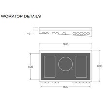 Bertazzoni 100cm Carbonio Induction Freestanding Oven PRO105I3ECAT hero image