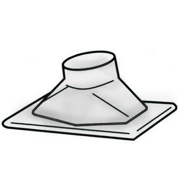 Robinhood 1573 Uniduct Rectangle to Round Adaptor product image