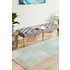 Rug Culture Evoke Large White Blue Rug 400X80CM - EVO-253-WBLU-400X80 image NaN