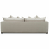 Kalona MALOLO Four Seater Sofa Pearl WS-202-01-VILA-54 image NaN
