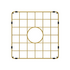 Turner Hastings Cuisine 46 x 46 Brushed Brass Grid CU461SSG-BB image NaN