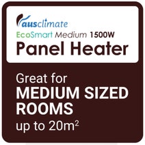 Ausclimate EcoSmart Medium 1500W Panel Heater ACPH720 hero image