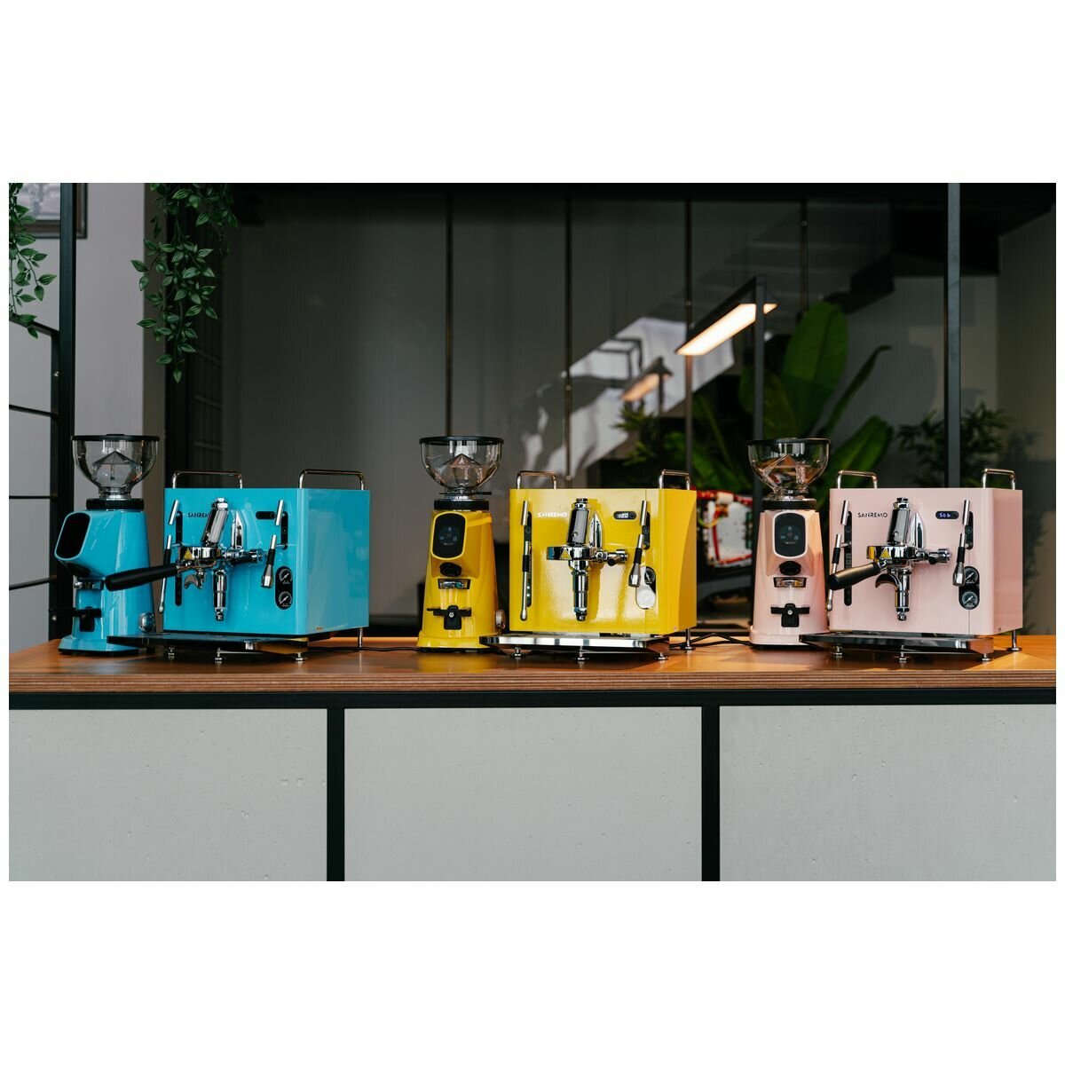 Sanremo Absolute CUBE Coffee Machine Pink SRPCB13A116L03 hero image