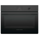 Fisher & Paykel Series 9 60cm Minimal Compact Combi-Steam Oven Black Glass OS60NMTDB1 hero image