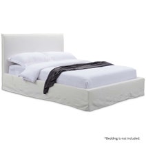 Kalona KAUAI Queen Bed Base & Bedhead Salt WS-703Q-SALT-02 hero image