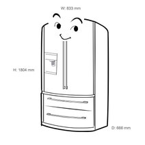 Haier 463L Quad Door Fridge with Water Dispenser Stainless Steel HRF516YHS hero image