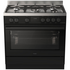 Haier 90cm 500 Series Dual Fuel Freestanding Oven Black HOR90S11MBX2 image NaN