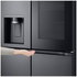 LG 508L French Door InstaView Door-in-Door Fridge with In-door Ice & Water Dispenser Matte Black GF-V500MBLC image NaN