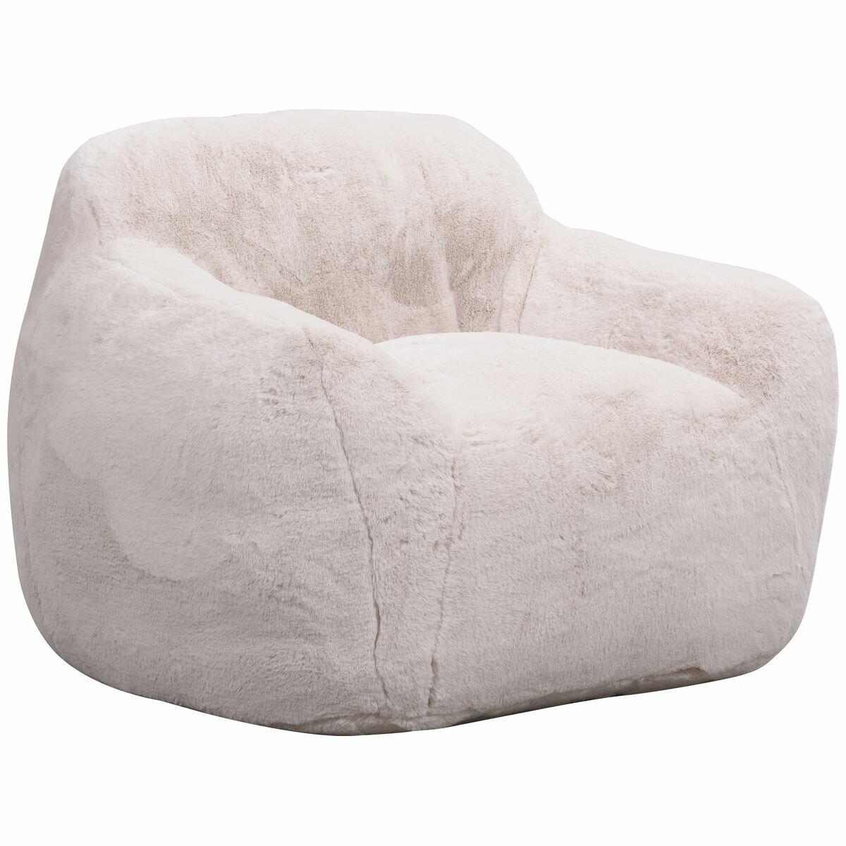 I Am Fake - Proudly Animal-Free, Cream Snug Chair - HCXSNUSA20BCRE hero image