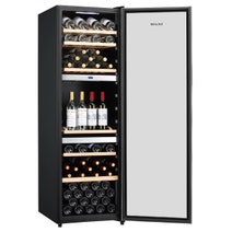LeCavist 140 Bottle Triple Zone Wine Cabinet Stainless Steel LEK1403ZPVX hero image