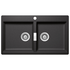 Abey Schock Horizont Double Bowl Sink Stone N200S image NaN
