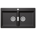 Abey Schock Horizont Double Bowl Sink Stone N200S hero image