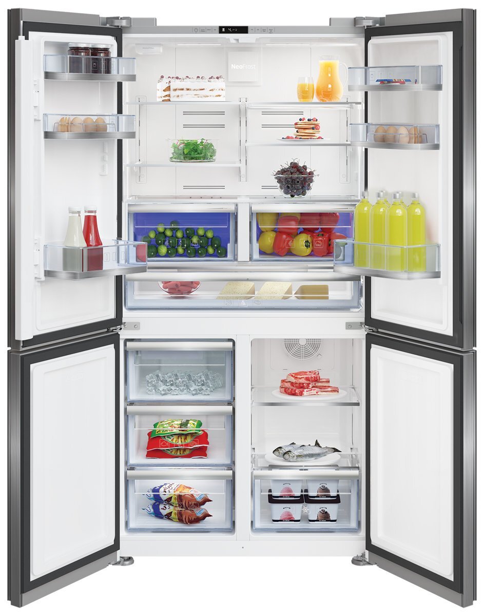 Beko 4 sales door fridge freezer