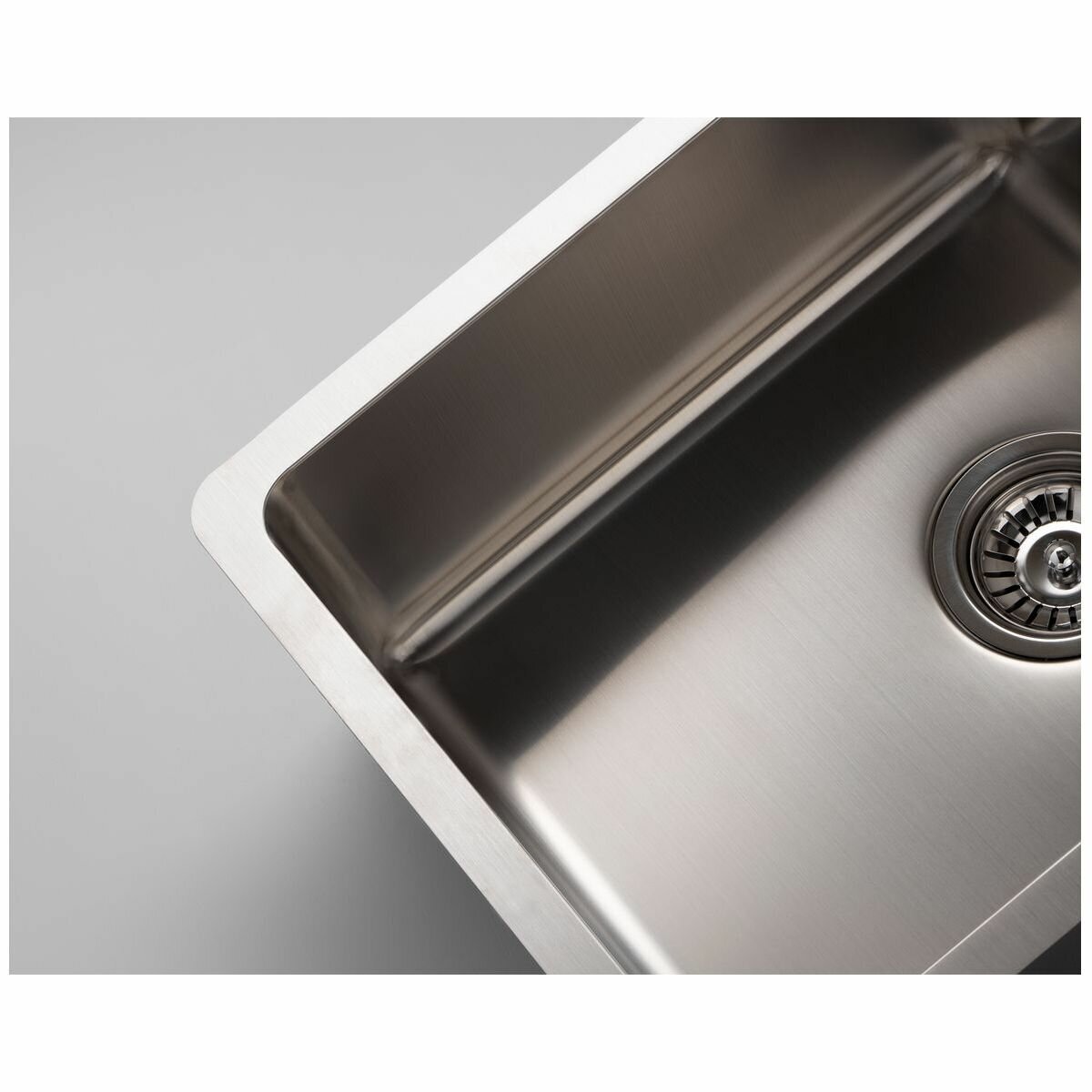 Titan large and Medium Bowl Sink Brushed Steel TSSS4052 hero image