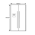 Electrolux ESE6977SG 690L Side by Side Fridge image NaN