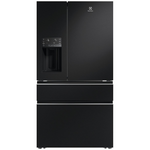 Electrolux 609L French Door Fridge with Plumbed Ice and Water Dispenser Matte Black EHE6191BB hero image