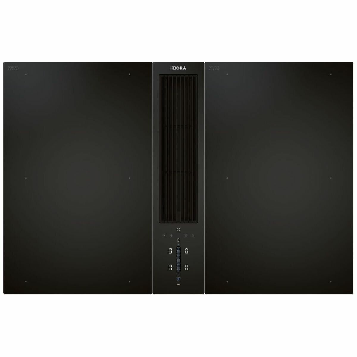 Bora Classic 2.0 Surface Induction Cooktop With Integrated Rangehood - All Black CKA2FIAB hero image