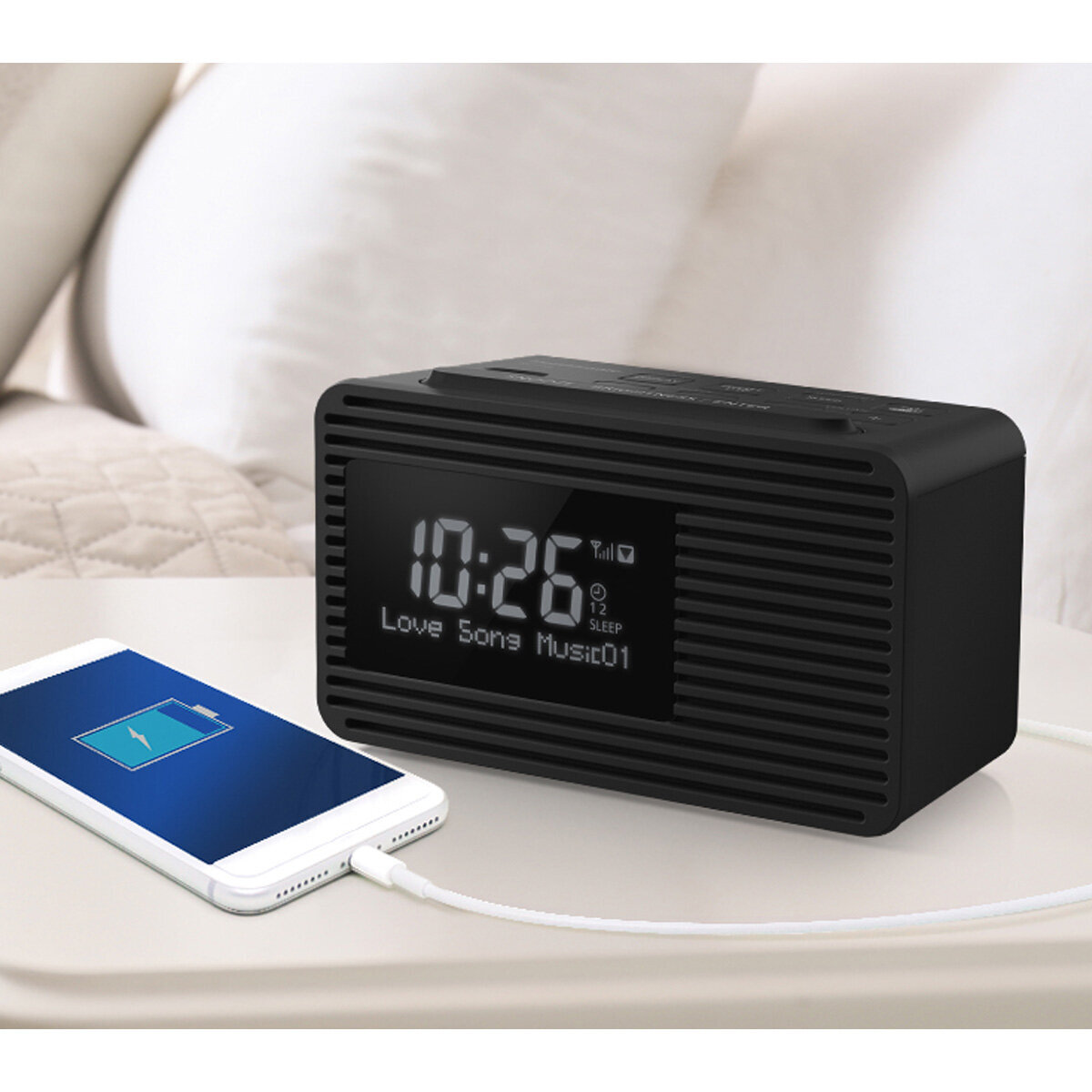 Panasonic DAB+ FM Clock Radio RC-D8GN-K hero image