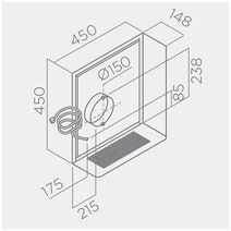 Elica 90cm Adagio Downdraft System with GME 22 Remote Motor ADAGIOGMEIXA90-GME2 hero image
