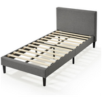 Zinus Liam Classic Home King Single Upholstered Fabric Bed Base AU-FPPBC2ZC-12B hero image