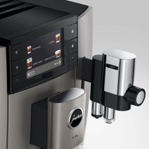 Jura E8 INTD Automatic Coffee Machine Silver 15721 hero image