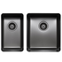 Titan Small and Medium Bowl Sink Gunmetal TSGM2840 image NaN