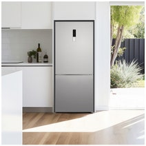 CHiQ 396L Bottom Mount Refrigerator Stainless Steel CBM394NSS6E hero image