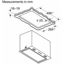 NEFF 52cm Integrated Undermount Rangehood-Black D54NAC1S0A hero image