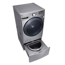 LG TwinWash® with TrueSteam 15kg/8kg Washer Dryer Combo with MiniWasher TWIN171215S hero image