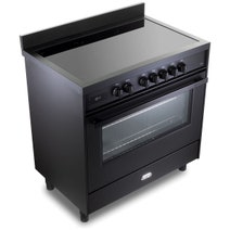 DeLonghi 90cm Deluxe Freestanding Induction Cooker Anthracite DEF1407INDMB hero image