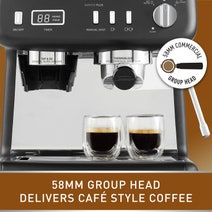 Sunbeam Barista Plus Espresso Machine Black EMM5400BK hero image