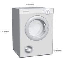 Simpson SDV601 6kg Ezi Loader Vented Dryer hero image
