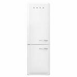 Smeg FAB 50's Style 331L Bottom Mount Refrigerator White FAB32LWH5AU hero image